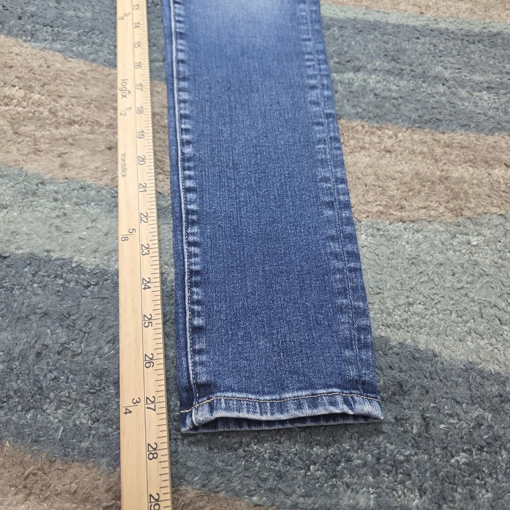 AG Adriano Goldschmied Anthropologie Women’s Vintage Button Front Jeans Size 26R - Picture 9 of 11